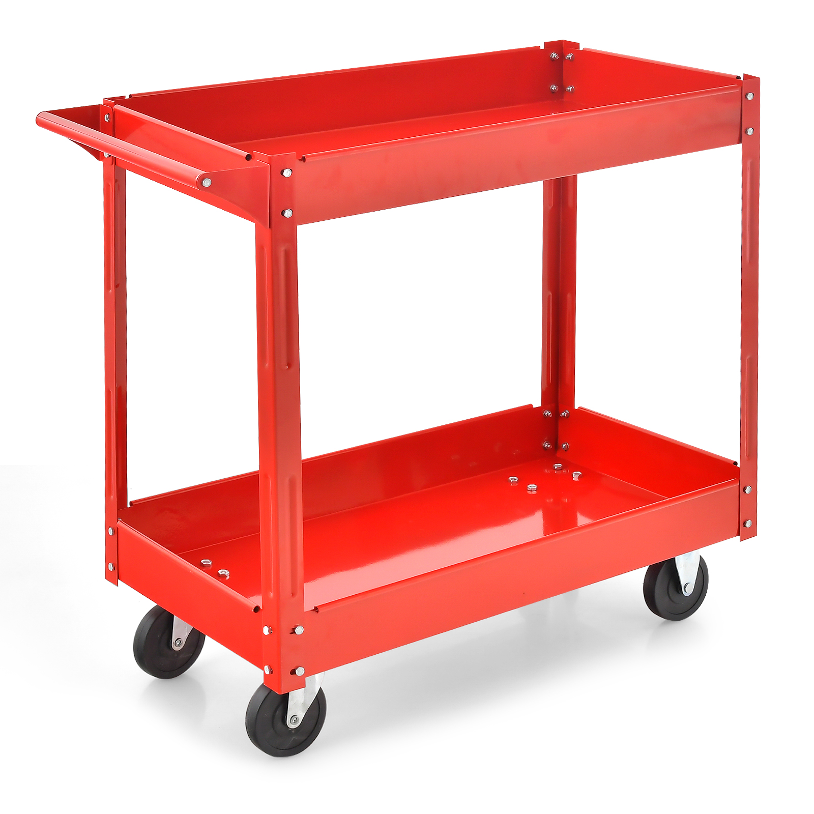 2_Tiers_Tool_Trolley_Storage_Shelves_with_Handle_and_Wheels_Red-6.jpg