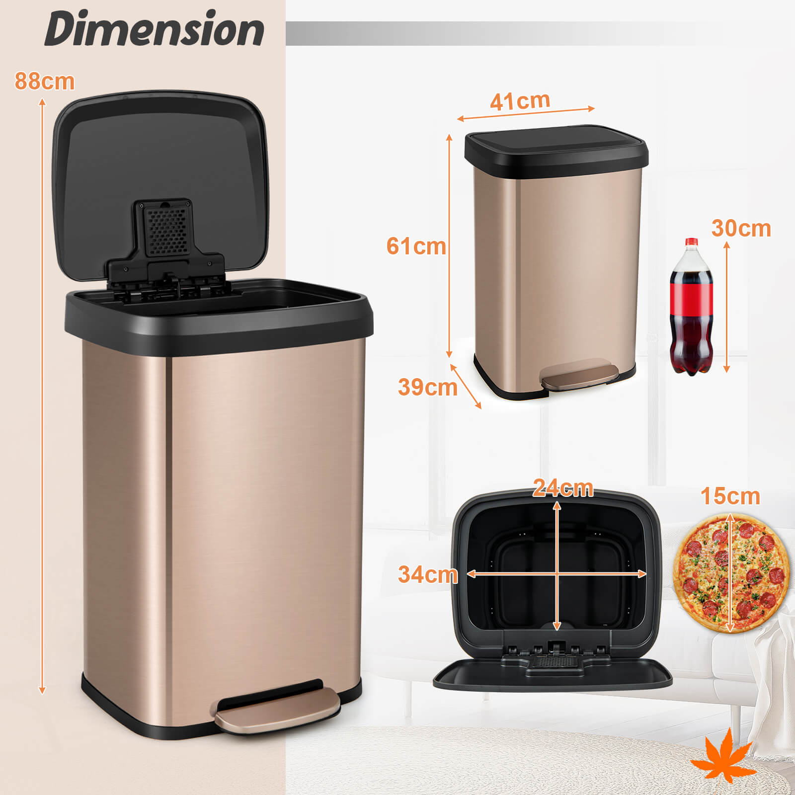 50_L_Stainless_Steel_Step_Trash_Can_with_Soft_Close_Lid__Deodorizer_Compartment_Gold_size-4.jpg
