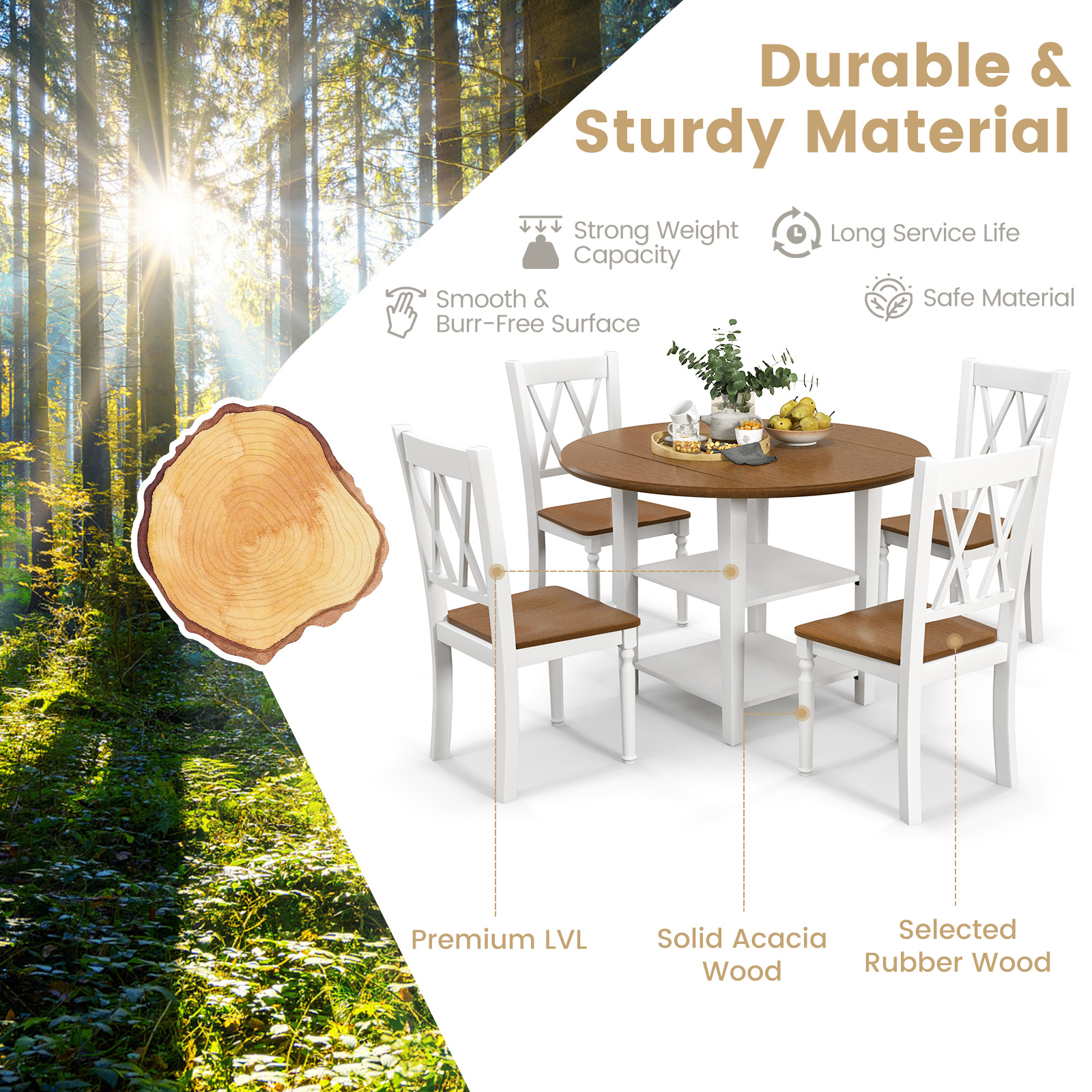 5_Pieces_Extendable_Dining_Table_Set_with_2_Tier_Storage_Shelf_and_High_Backrest-6.jpg