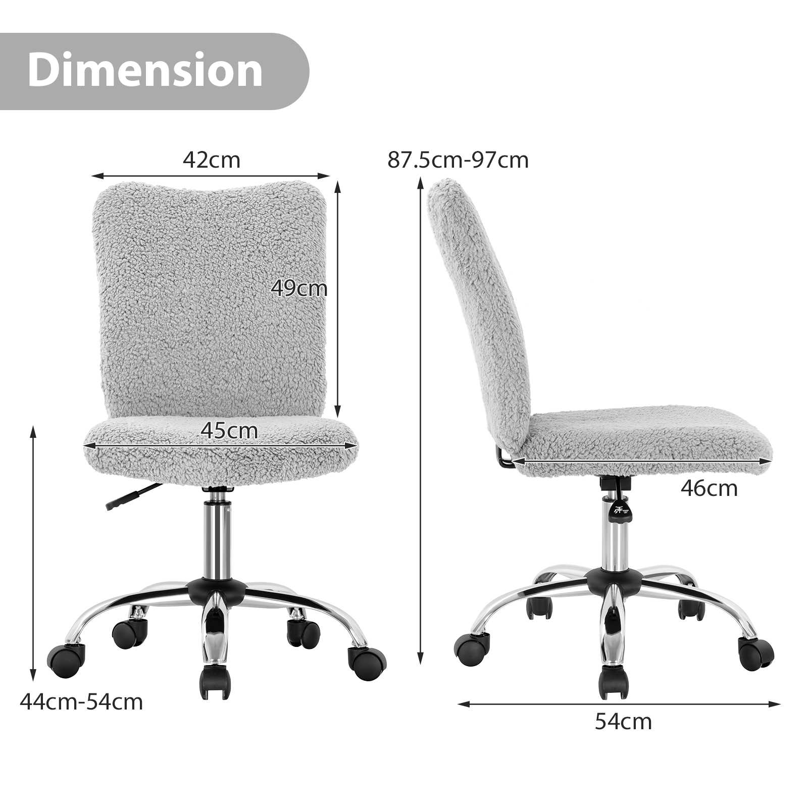 Adjustable20_Faux20_Fur20_Swivel20_Armless20_Office20_Chair20_with20_Chrome20_Base_Grey_size-4.jpg