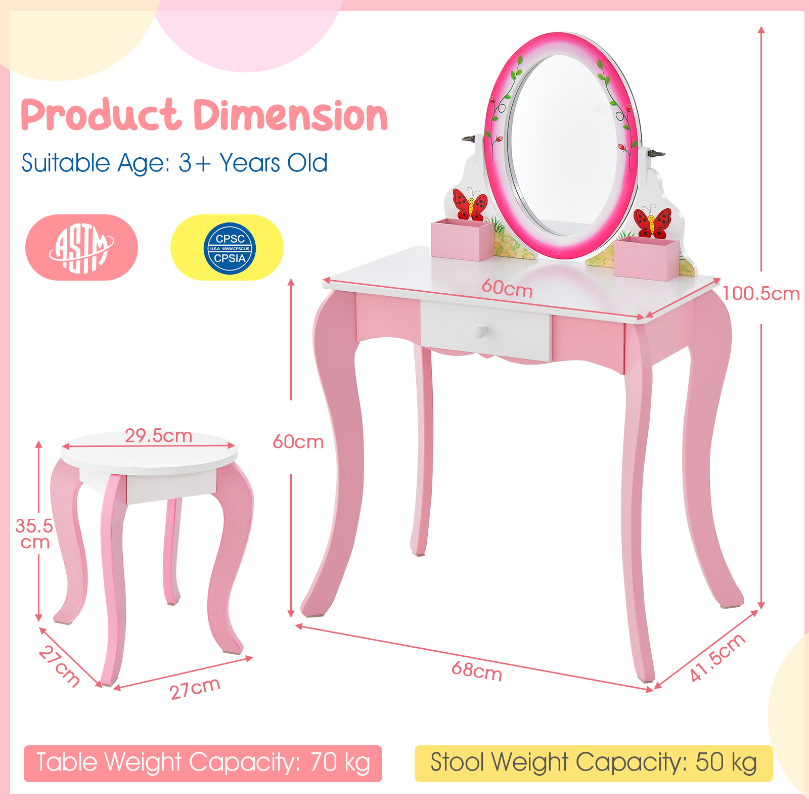 Kids_Vanity_Table_and_Stool_Set_with_Mirror_Whiteboard-4.jpg