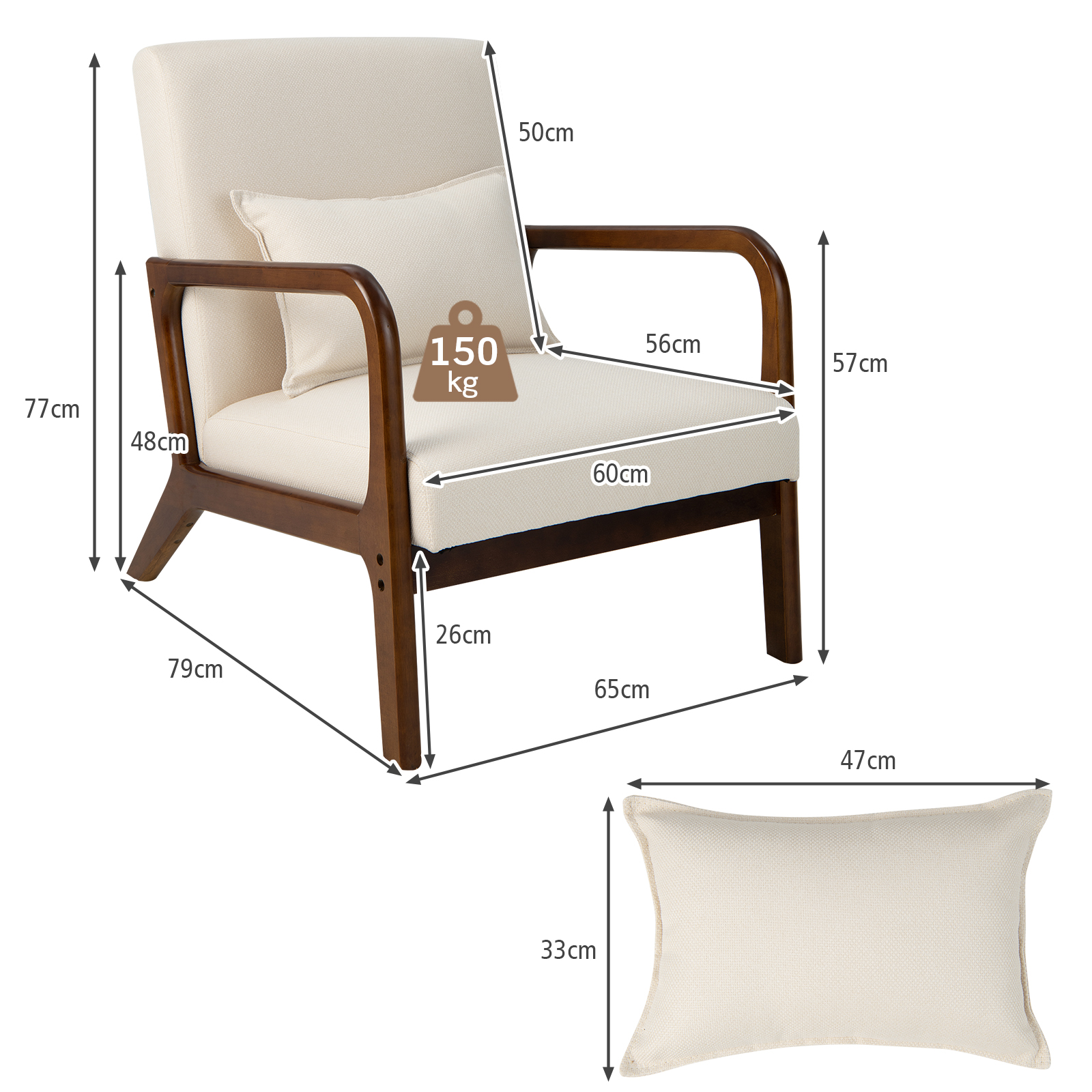 Modern_Accent_Chair_with_Lumbar_Pillow_and_Rubber_Wood_Frame_Beige_size-4.jpg