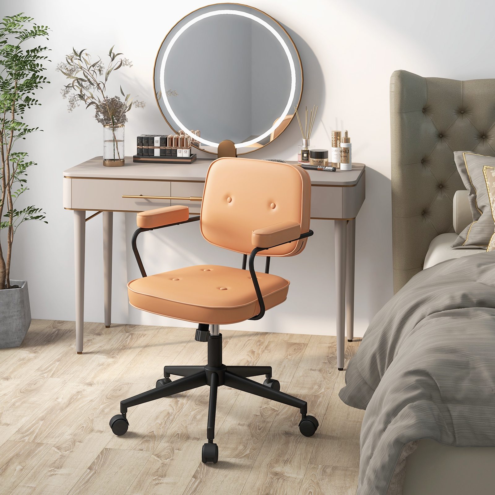 Upholstered_Swivel_Task_Chair_with_Rocking_Backrest_Orange-5.jpg